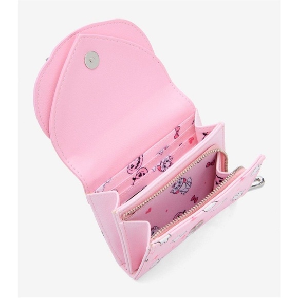 Disney NWT  The Aristocats Marie Halloween Pink Mini Backpack W/wallet main image 6